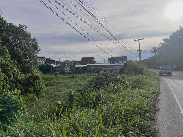 ขายที่ดินเกือบ 1ไร่ (3งาน 77 ตรว) ติดหมู่บ้านสมศิริ ใกล้แยกคอกเป็ด