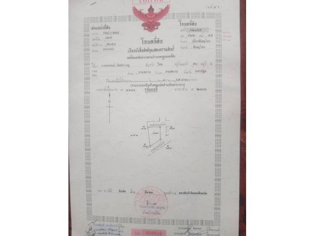 ขายที่ดิน ดอนทอง 365.8 ตรว.