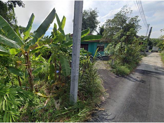 ขายที่ดิน บ้านไม้ 201 ถูกกว่าประเมินกรมธนารักษ์ MRTบางชัน 1.6 กม.