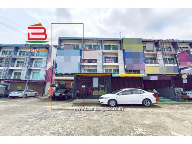 อาคารพาณิชย์ หลังริม เนื้อที่ 29.2 ตรว. ไสวประชาราษฎร์ (รังสิตคลอง4) ต.บึงยี่โถ อ.ธัญบุรี จ.ปทุมธานี