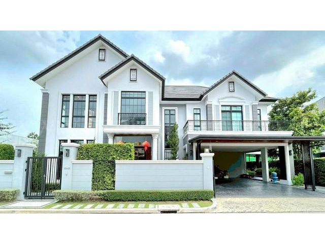 บ้านเดี่ยว Ultra Luxury เดอะ พาลาซโซ่ ปิ่นเกล้า - บรมฯ แปลงมุม 