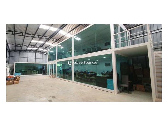 ให้เช่าโกดังพร้อมสำนักงาน 220 ตร.ม. ลาดพร้าว101 นวมินทร์ บางกะปิ ใกล้ทางด่วน