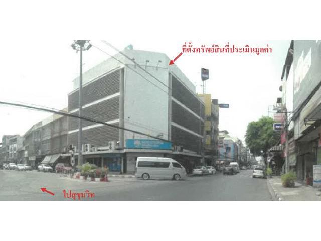 ขายอาคารพาณิชย์ 3 ชั้น ตำบลบางปลาสร้อย อำเภอเมืองชลบุรี ชลบุรี