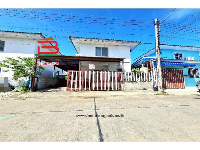 บ้านเดี่ยว บ้านเอื้ออาทร ลาดหลุมแก้ว เนื้อที่ 22.5 ตร.ว ตำบลระแหง อำเภอลาดหลุมแก้ว จังหวัดปทุมธานี