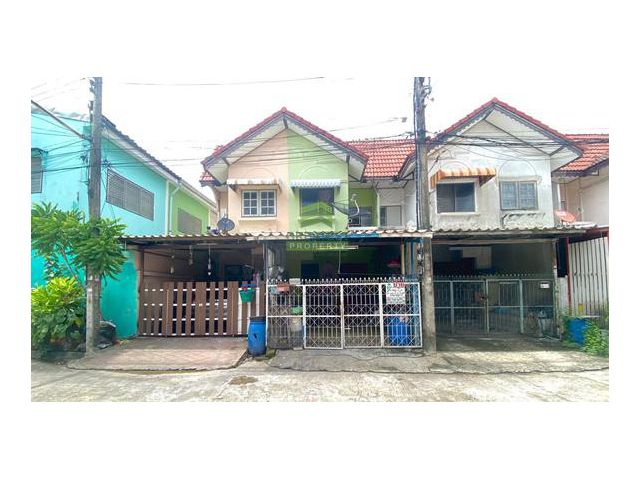 หมู่บ้านสวนทองวิลล่า7 ขายด่วน ทาวน์เฮ้าส์ 2 ชั้น เนื้อที่ 16 ตร.ว ทำเลดี ราคาไม่แพง