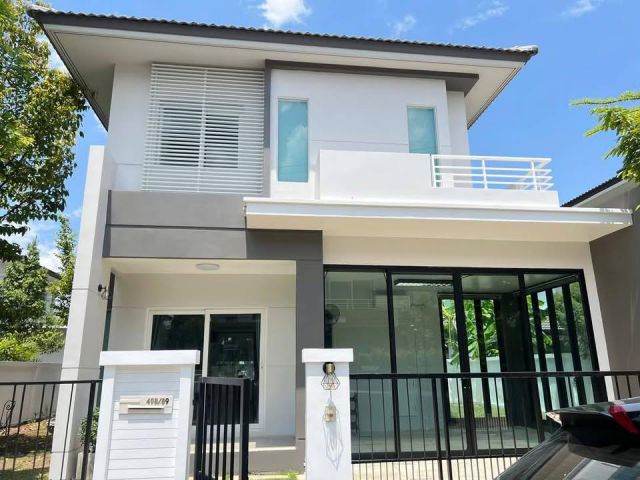R07-ให้เช่า บ้านเดี่ยว 2 ชั้น (ม.สีวลีมีโชค) ใกล้ศูนย์ราชการจังหวัดเชียงใหม่