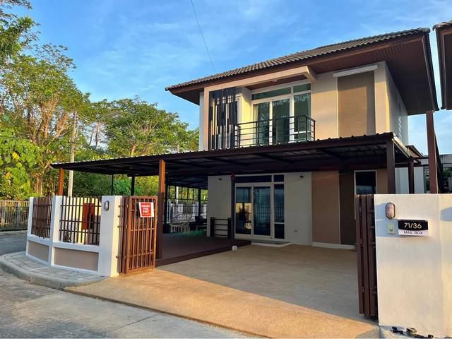 For Rent : Kohkaew, 2-story detached house, 4B3B