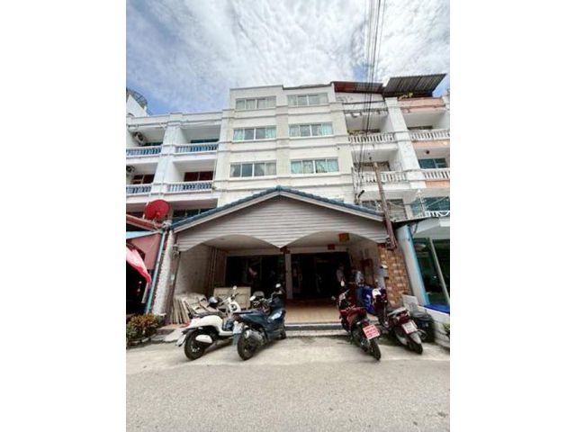 ขายอาคารพาณิชย์พัทยา หาดจอมเทียน 2 คูหา พร้อมห้องพัก 11 ห้อง