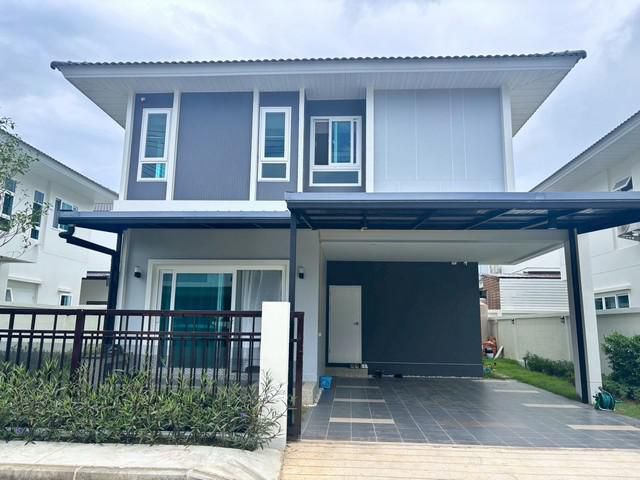 For Rent : Ratsada-Mueng, 2-story detached house, 3B3B
