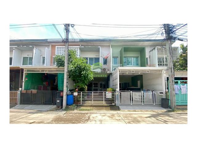 ขายทาวน์เฮ้าส์ 2 ชั้น หมู่บ้านวีวิลเลจ2 คลองสอง เนื้อที่ 16.90 ตร.ว ทำเลดี ราคาไม่แพง พร้อมอยู่