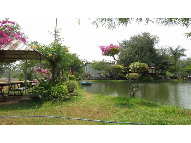 L23 ขายที่ดินบ้านสวน ทำเลดี ห่างทะเล 3 กิโลเมตร บรรยากาศบ้านสวน ร่มรื่น ไม่ไกลเมือง  นาจอมเทียน