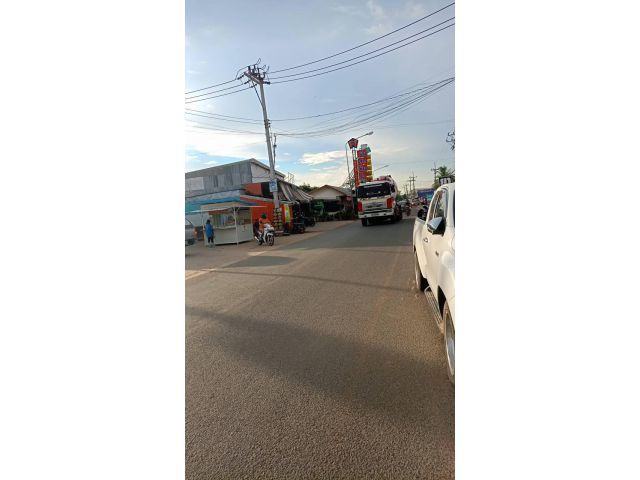 ขายที่ดิน พร้อมห้องแถว 1-1-13 ไร่ ต.สวายจีก อ.เมือง จ.บุรีรัมย์