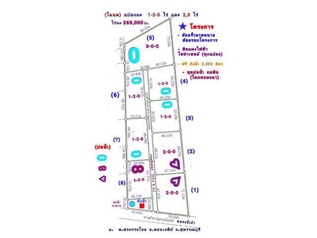 (โฉนด) ที่ดิน 1.5-2,3 ไร่ พร้อมขุดบ่อ ทำโคกหนองนา (เข้าซอยวัดหนองกะมาน 1 กม.) ม. 5 ต.สระกระโจม อ.ดอนเจดีย์ จ.สุพรรณบุรี