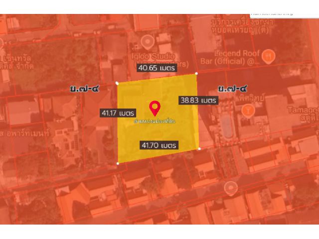ขายที่ดิน 1-0-3 ไร่ พหลโยธิน24, 5 แยกลาดพร้าว, ใจกลางกรุงเทพ