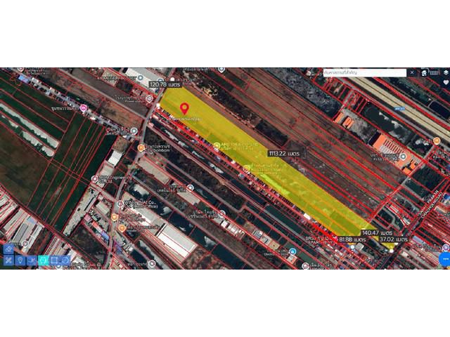 ขาย ที่ดิน 77 ไร่ บางบ่อ สมุทรปราการ ผังสีม่วง ราคาดี ใกล้นิคมเวล