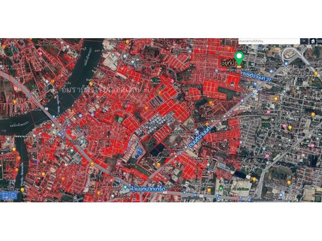 ขายที่ดินแถมบ้านซ.ติวานนท์-ปากเกร็ด 27หน้าที่ดินติดถนนซอย