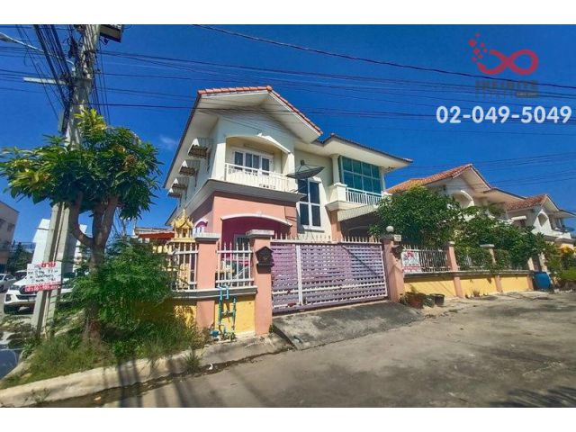 ขายบ้านเดี่ยว 2 ชั้น 56.1 ตร.ว. หลังมุม หมู่บ้านกิตตินคร บางบ่อ สมุทรปราการ บ้านสวย ทำเลดี พร้อมอยู่ ใกล้บางนา-ตราด
