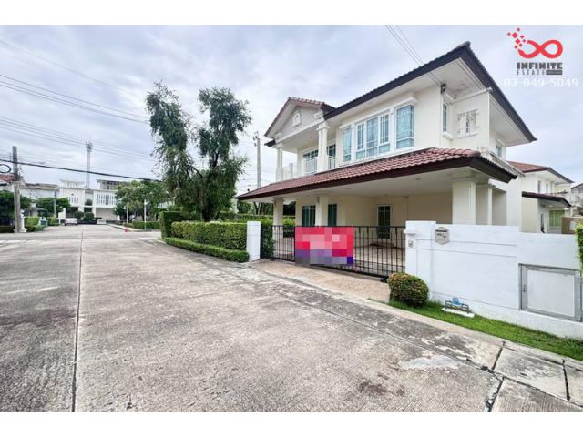 ขายบ้านเดี่ยว หลังมุม 2 ชั้น หมู่บ้านธนาสิริ ราชพฤกษ์ ท่าน้ำนนท์ บางศรีเมือง 72.7 ตร.วา นนทบุรี