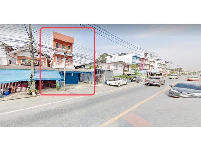 ลดครั้งที่3 ติดถนนใหญ่ 2นอน 3น้ำ 26ตร.ว วัดศรีประวัติ อาคาร 3ชั้น