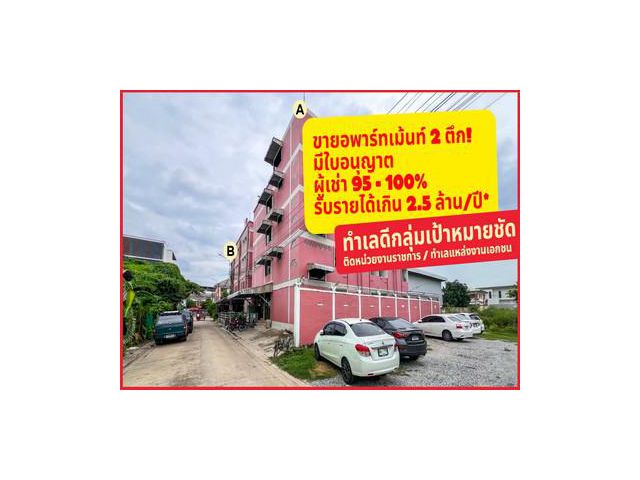 ขายอพาร์ทเม้นท์ เคหะร่มเกล้า (ใกล้ซอยมิสทีน) ทำเลติดแหล่งงาน