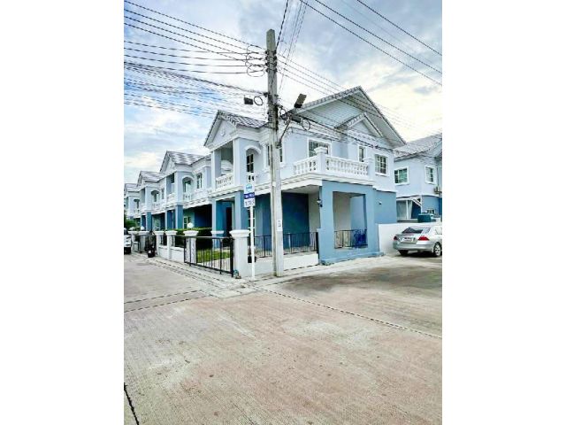 หลังมุม 56ตร.วา ม.หัวถ.วัดศรีวารีน้อย APL สุวรรณภูมิ บ้าน 2ชั้น