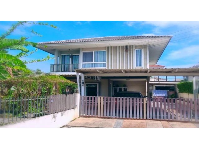 ขายด่วน! บ้านเดี่ยวหลังมุม ต่อเติมจัดเต็ม พร้อมอยู่ #หมู่บ้านคณาสิริ วงแหวน-พระราม 5 บางกรวย   บ้านหลังมุมต้นโครงการ