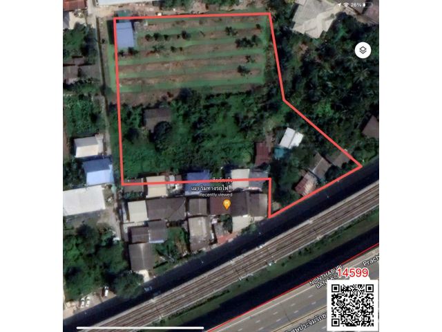 ขาย ที่ดิน บางกรวย อยู่ถนนเมนเลียบด่วนศรีรัช เลียบทางด่วน จำนวนที่ดิน 1,020 ตารางวา