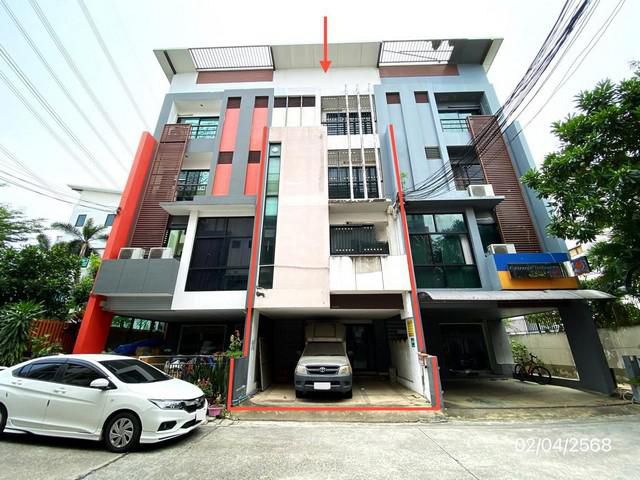 ขายอาคารสำนักงาน 4 ชั้นหมู่บ้าน เนอวานา พาร์ค สุขุมวิท 77 ประเวศ