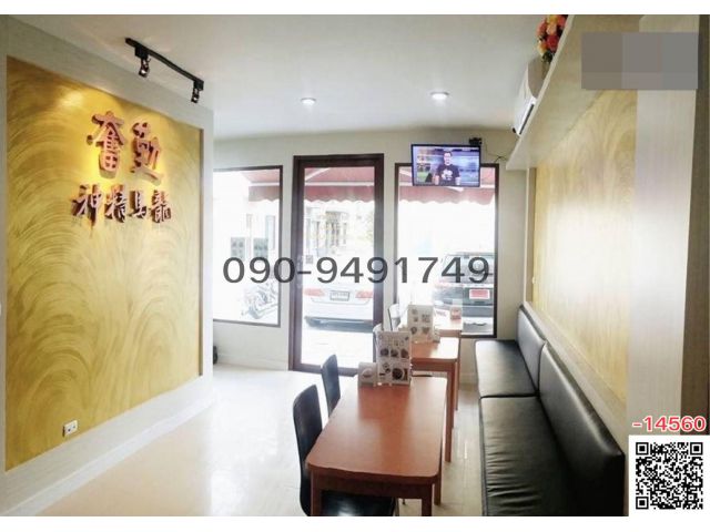 เช่า อาคารพาณิชย์ เวนิส อเวนิว วัชรพล-เพิ่มสิน ร้านอาหาร พร้อมอุปกรณ์ ใกล้ เวนิส ดี ไอริส วัชรพล