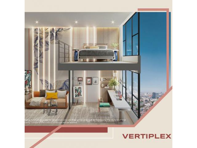 ขายด่วน! ห้อง 1 Bedroom Vertiplex @ Aspire พระราม 4