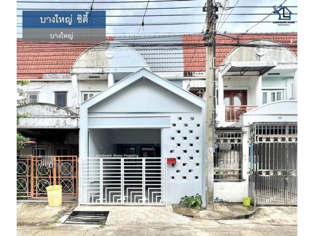 IN-025 ขายทาวน์เฮ้าส์ 2 ชั้น รีโนเวทใหม่ มบ.บางใหญ่ซิตี้