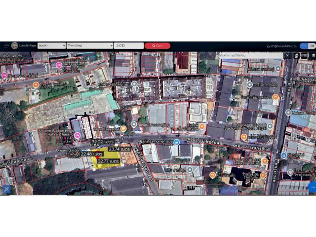 ขายที่ดินพร้อมสิ่งปลูกสร้าง 194.2ตรว.ถนนคลองเรียน1