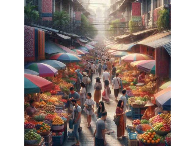 ให้เช่าพื้นที่ขายของหน้าตลาดเช้ากิตติ (ซอยเซนหลุยส์ 3) ทำเลทอง คนพลุกพล่านช่วงเช้า