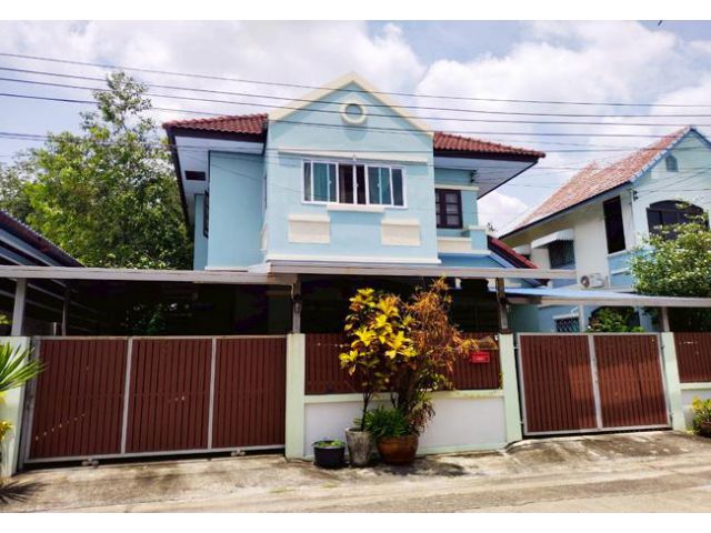 ขายบ้านเดี่ยว หมู่บ้านศรีวิมลวิลล์ สายไหม 74 เนื้อที่ 57 ตร.ว. 2 ชั้น 4 นอน 2 น้ำ