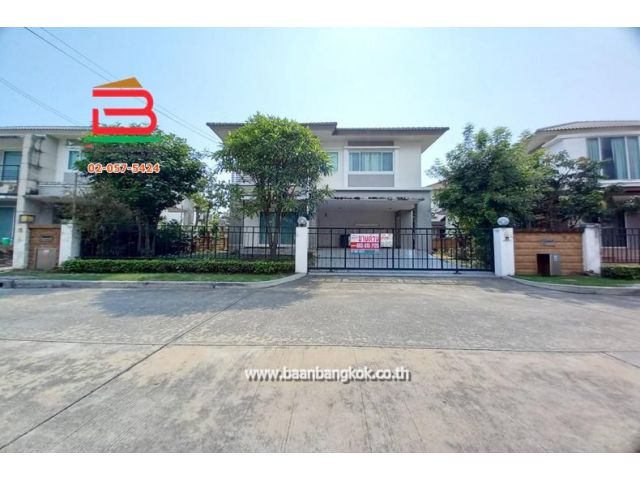 บ้านเดี่ยว หมู่บ้านเดอะแกรนด์ เนื้อที่ 62.9 ตรว. ซอยประชาอุทิศ 76 ถนนสุขสวัสดิ์ เขตทุ่งครุ