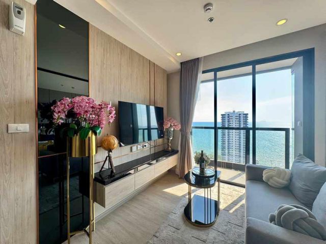 C1021 ขาย/ให้เช่าคอนโดหรู The Panora Pattaya พระตำหนัก  วิวทะเล