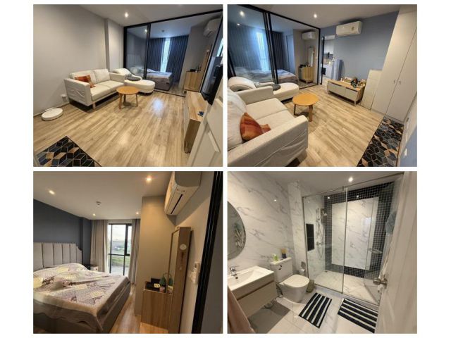ขาย-ให้เช่า Newera Condo Ekamai-Ramintra ขนาด 32.5 ตารางเมตร ชั้น 3 เฟอร์นิเจอร์ครบ โทร 0924463883
