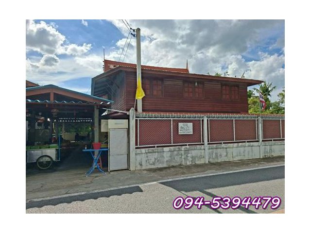 ที่ดิน 1 ไร่ พร้อมสิ่งปลูกสร้าง (บ้านทรงไทย) อ.วิเศษไชยชาญ จ.อ่างทอง