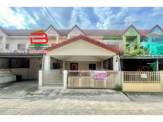 ทาวน์เฮาส์ บ้านสิริกร เนื้อที่ 20.5 ตร.ว (ซอยสามวา 15) แขวงมีนบุรี เขตมีนบุรี กรุงเทพมหานคร