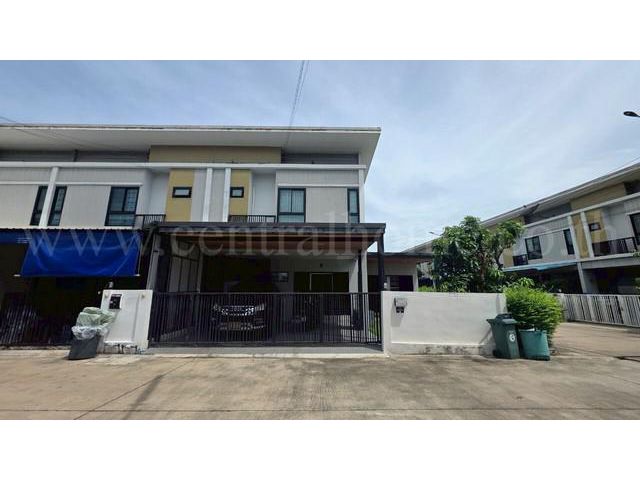 ทาวน์เฮ้าส์ เดอะ โมดิช ราชพฤกษ์ - กาญจนาภิเษก ลาดหลุมแก้ว หลังมุม
