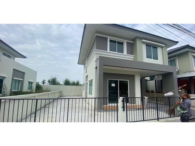 ให้เช่า บ้านใหม่ บ้านเดี่ยว 2 ชั้น 78 ตร.ว. ลำลูกกา คลอง 7