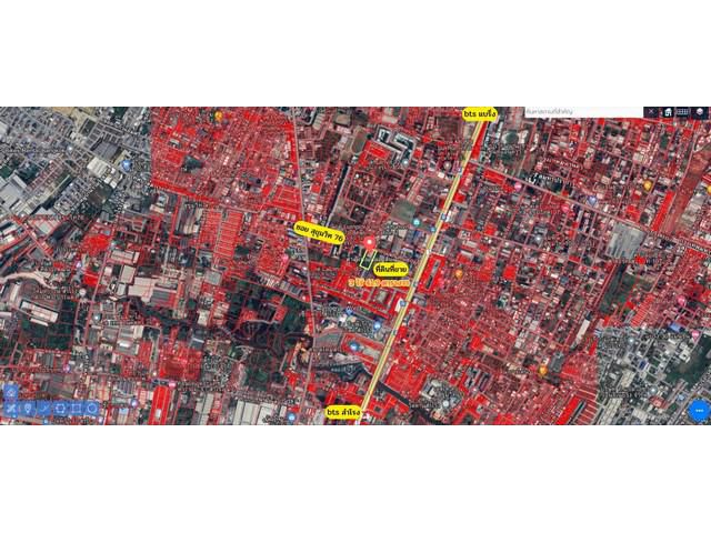 ขายที่ดินซอยสุขุมวิท 76  ที่เปล่าสุขุมวิท76 สำโรงเหนือผังเมืองสีแ