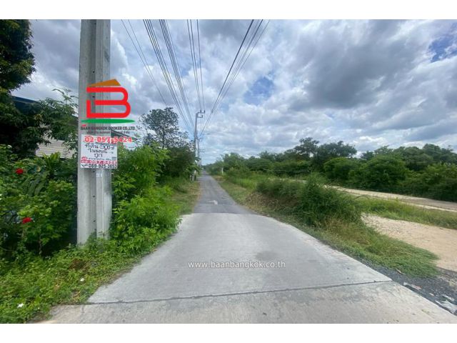 ที่ดินถมแล้ว ซอยสายไหม 56 เนื้อที่ 500 ตรว. ใกล้ ICON สายไหม 56, สายไหมอเวนิว ถนนสายไหม แขวงสายไหม เขตสายไหม