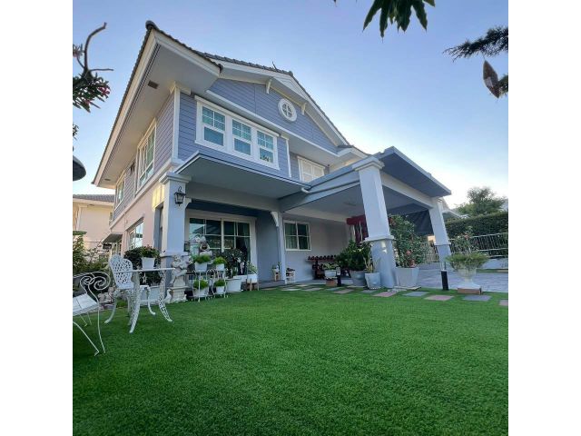 ขายบ้าน ในโครงการชัยพฤกษ์บางนา กม.7  พร้อมสวนขนาดใหญ่หน้าบ้าน ใกล้ Clubhouse