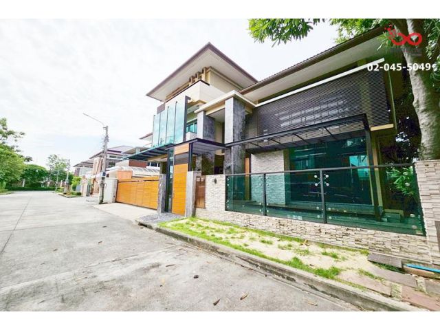 ขายบ้านเดี่ยว เกษตร-นวมินทร์ แกรนด์บางกอกบูเลอวาร์ด 3 ชั้น หลังริม ดีไซน์หรู พร้อมอยู่