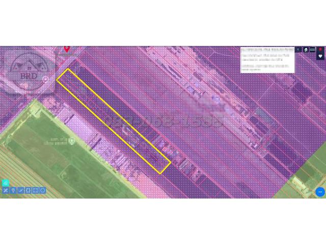 ขายที่ดินผังสีม่วง ถนนปองพล สร้างโรงงาน เนื้อที่ 23 ไร่