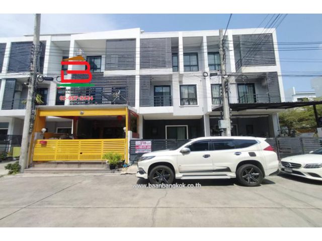 ขาย/เช่า ทาวน์โฮม 3 ชั้น โครงการ ดิ อินสปายร์ เทพารักษ์-วงแหวน เนื้อที่ 20 ตรว. ถนนเทพารักษ์ ตำบลเทพารักษ์ อำเภอเมือง จังหวัดสมุทรปราการ