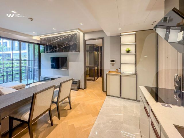 ขายด่วน ต่ำกว่าตลาด The Reserve Sukhumvit61 2ห้องนอน/2ห้องน้ำ 62sqm ชั้น2 ตึกA ตกแต่งสวย Fully Furnished
