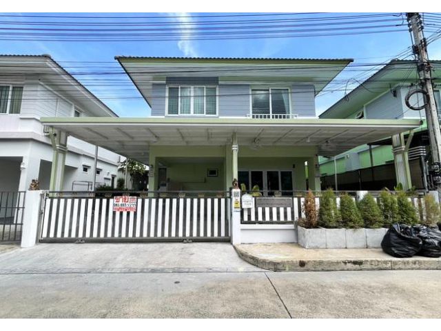 ขายบ้านแฝด หมู่บ้านสาริน อเวนิว พระราม 2 เนื้อที่ 35.7 ตร.ว. 2 ชั้น 3 นอน 3 น้ำ