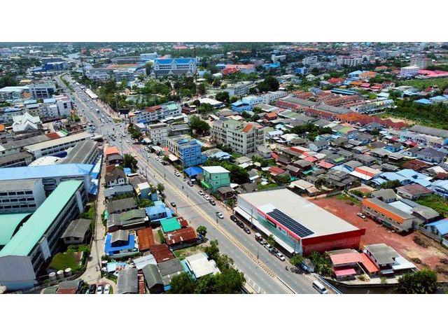 ขาย ที่ดิน 2 แปลง พร้อมห้องเช่า  สมุทรสงคราม  579 ตร.ว.  1 ไร่ 1
